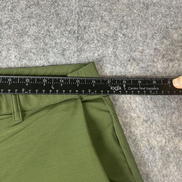 Fabletics The Only Pant Men's Large Olive Green Performance Chino Stretch - Picture 6 of 11